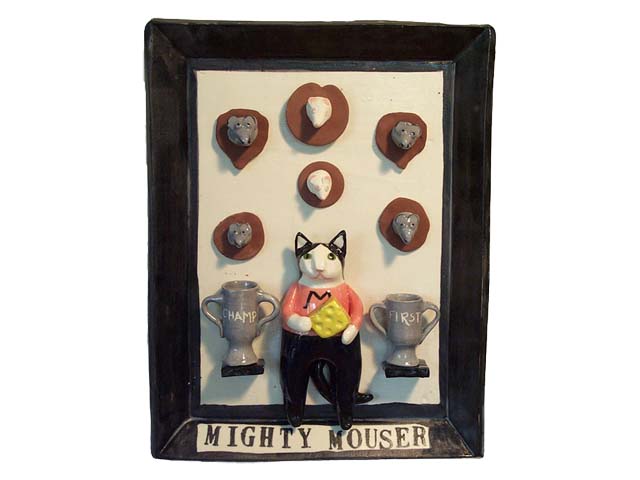 Mighty Mouser Plaque